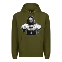 Army Green it should have been lars Premium Hoodie - linhVisuals