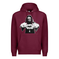 Burgundy it should have been lars Premium Hoodie - linhVisuals
