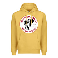 Antique Gold skunks works adp roundel patch Premium Hoodie - linhVisuals
