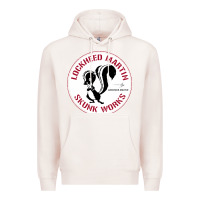 Pale Pink skunks works adp roundel patch Premium Hoodie - linhVisuals