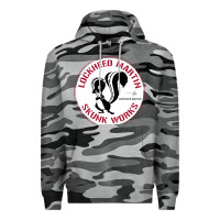 Slate Camo skunks works adp roundel patch Premium Hoodie - linhVisuals