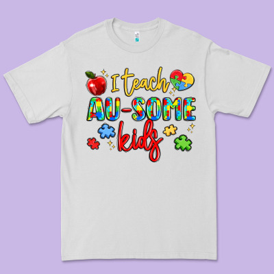 I Teach Au Some Kids Premium Tee Designed By Lillyallendesigns