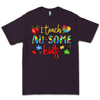 Plum i teach au some kids Premium Tee - LillyAllenDesigns