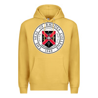 Antique Gold Rhodes College Premium Hoodie - linhVisuals