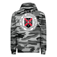 Slate Camo Rhodes College Premium Hoodie - linhVisuals