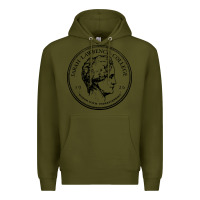 Army Green Sarah Lawrence College Premium Hoodie - linhVisuals