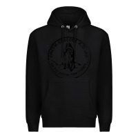 Black Smith College Premium Hoodie - linhVisuals