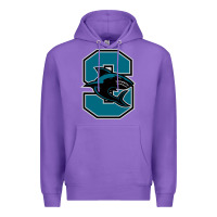 Purple santiago high school Premium Hoodie - linhVisuals