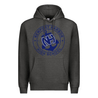 Charcoal Heather newport harbor high school Premium Hoodie - linhVisuals