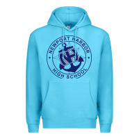Ocean Blue newport harbor high school Premium Hoodie - linhVisuals