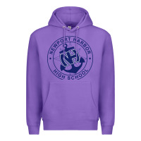 Purple newport harbor high school Premium Hoodie - linhVisuals