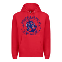 Red newport harbor high school Premium Hoodie - linhVisuals