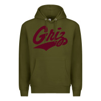 Army Green montana griz basketball Premium Hoodie - linhVisuals