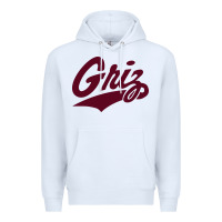 White montana griz basketball Premium Hoodie - linhVisuals