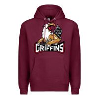 Burgundy #the griffins grand rapids Premium Hoodie - linhVisuals
