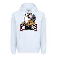 White #the griffins grand rapids Premium Hoodie - linhVisuals