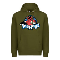 Army Green #the icehogs rockford Premium Hoodie - linhVisuals