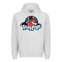 Dove Grey #the icehogs rockford Premium Hoodie - linhVisuals