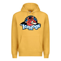 Mustard #the icehogs rockford Premium Hoodie - linhVisuals