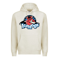 Oatmeal Heather #the icehogs rockford Premium Hoodie - linhVisuals
