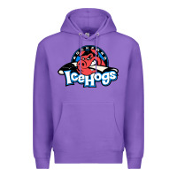 Purple #the icehogs rockford Premium Hoodie - linhVisuals