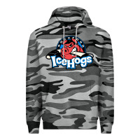 Slate Camo #the icehogs rockford Premium Hoodie - linhVisuals