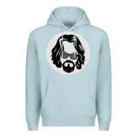 Blue Mist big lebowski Premium Hoodie - linhVisuals