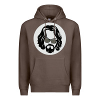 Coffee big lebowski Premium Hoodie - linhVisuals