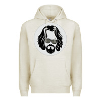 Oatmeal Heather big lebowski Premium Hoodie - linhVisuals