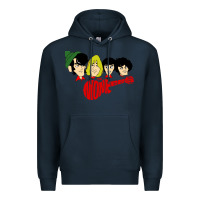 Navy the monkees Premium Hoodie - linhVisuals