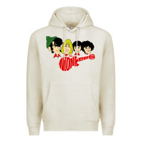 Oatmeal Heather the monkees Premium Hoodie - linhVisuals