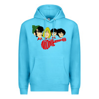 Ocean Blue the monkees Premium Hoodie - linhVisuals
