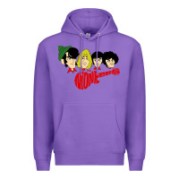 Purple the monkees Premium Hoodie - linhVisuals