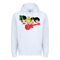 White the monkees Premium Hoodie - linhVisuals