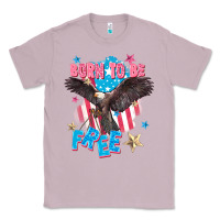 Lilac Born to be free Classic Tee - FaDigitalArtStudio