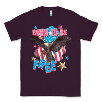 Plum Born to be free Classic Tee - FaDigitalArtStudio