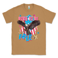 Toasted Coconut Born to be free Classic Tee - FaDigitalArtStudio