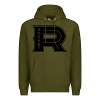 Army Green the rocket laval Premium Hoodie - linhVisuals