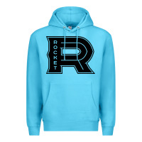 Ocean Blue the rocket laval Premium Hoodie - linhVisuals
