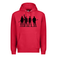 Cardinal u2 silhouette the joshua tree tour poster Premium Hoodie - linhVisuals