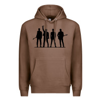 Chestnut u2 silhouette the joshua tree tour poster Premium Hoodie - linhVisuals
