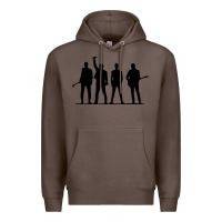 Coffee u2 silhouette the joshua tree tour poster Premium Hoodie - linhVisuals