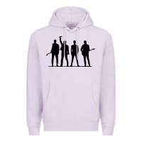 Lilac u2 silhouette the joshua tree tour poster Premium Hoodie - linhVisuals