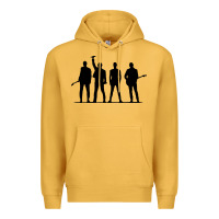Mustard u2 silhouette the joshua tree tour poster Premium Hoodie - linhVisuals