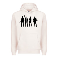 Pale Pink u2 silhouette the joshua tree tour poster Premium Hoodie - linhVisuals