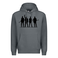 Rock u2 silhouette the joshua tree tour poster Premium Hoodie - linhVisuals