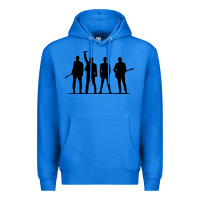 True Royal u2 silhouette the joshua tree tour poster Premium Hoodie - linhVisuals
