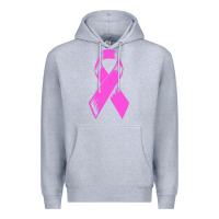 Heather Grey breast cancer t  shirt breast cancer care pink ribbon    breast cancer Premium Hoodie - linhVisuals