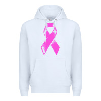 White breast cancer t  shirt breast cancer care pink ribbon    breast cancer Premium Hoodie - linhVisuals