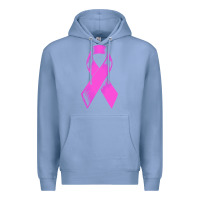 Colony Blue breast cancer t  shirt breast cancer care pink ribbon    breast cancer Premium Hoodie - linhVisuals